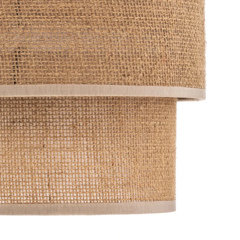 B-Ware TK Lighting Hängeleuchte Pendelleuchte Calisto Jute naturbraun 3-flammig LED E27
