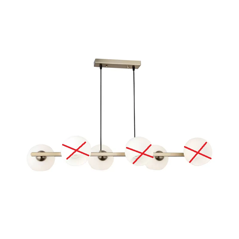 B-Ware Lampe Ramella in antikem Messing inear Deckenlampe Deckenleuchte SIEHE TEXT/FOTO