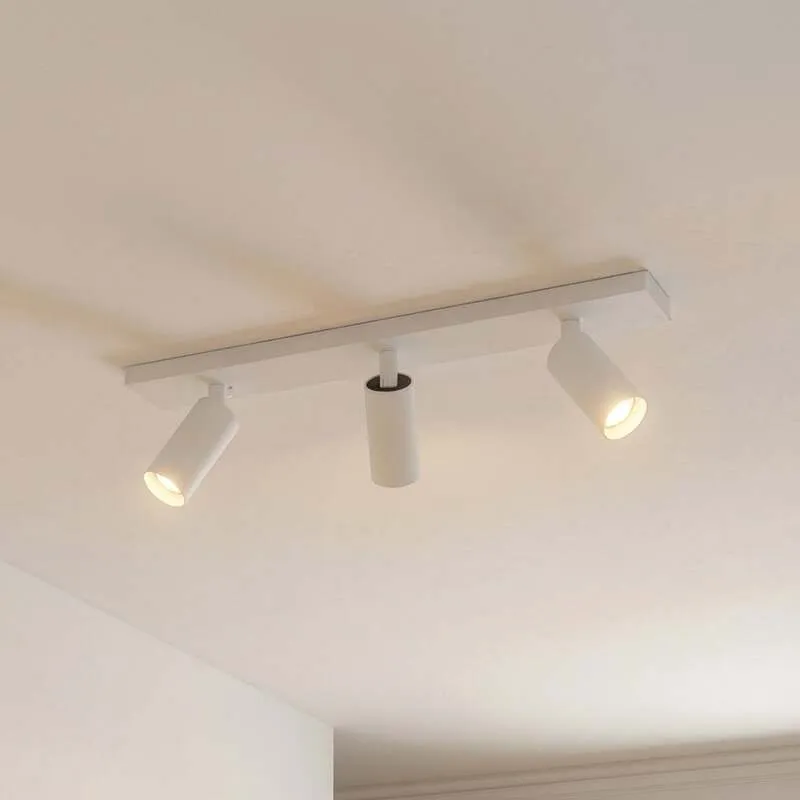 B-Ware Arcchio Deckenstrahler Strahler Brinja Slim weiß 3-flammig GU10 MR11 Aluminium