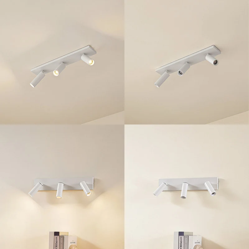 B-Ware Arcchio Deckenstrahler Strahler Brinja Slim weiß 3-flammig GU10 MR11 Aluminium
