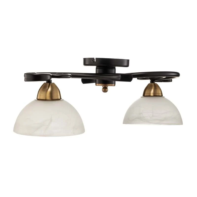 B-Ware Euluna Deckenlampe Flora Hängeleuchte Lampe 2 Glasschirme SIEHE TEXT/FOTO