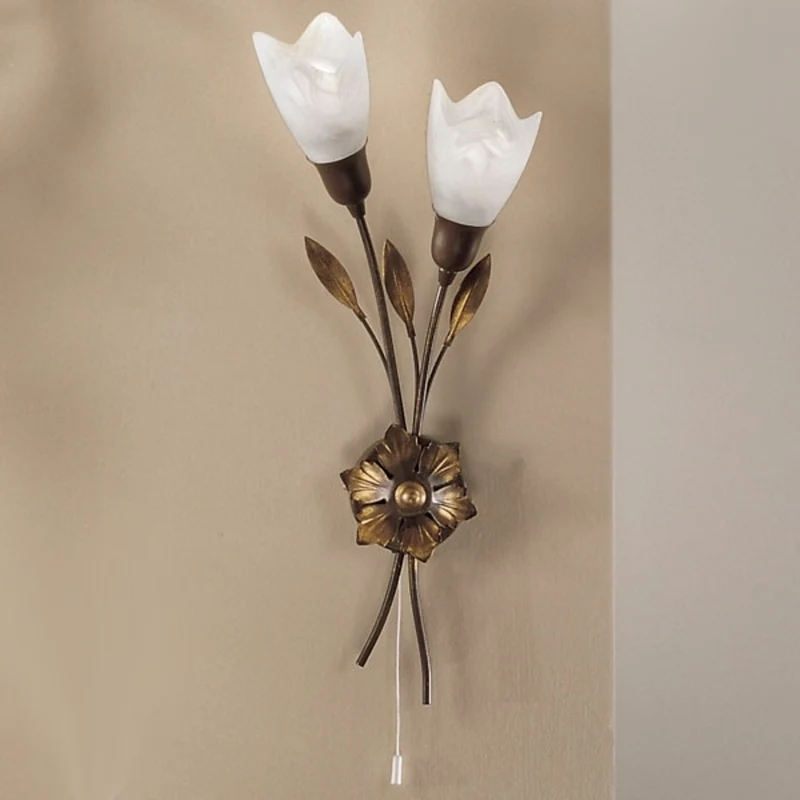 B-Ware CAMPANA Wandleuchte Lampe Blüte Beleuchtung Wandlampe Leuchte SIEHE TEXT/FOTO