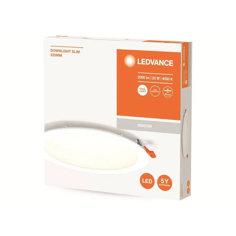 B-Ware LEDVANCE Recess Slim Downlight LED Deckenleuchte Deckenlampe Leuchte 17 STÜCK