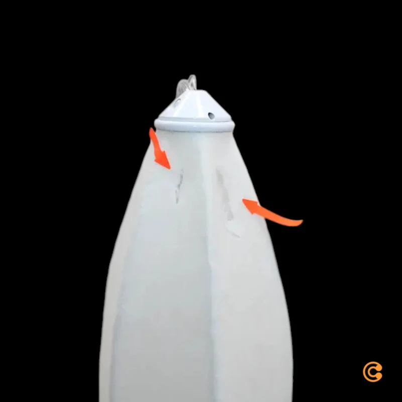 B-Ware FLOS Hängeleuchte Pendelleuchte Zeppelin 1 110 cm Durchmesser SIEHE TEXT/FOTO