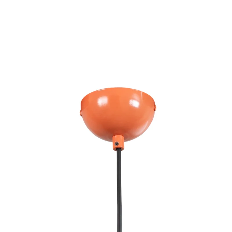 B-Ware Opviq Hängeleuchte Pendelleuchte Lampe Kure orange Metall Esszimmer Wohnzimmer