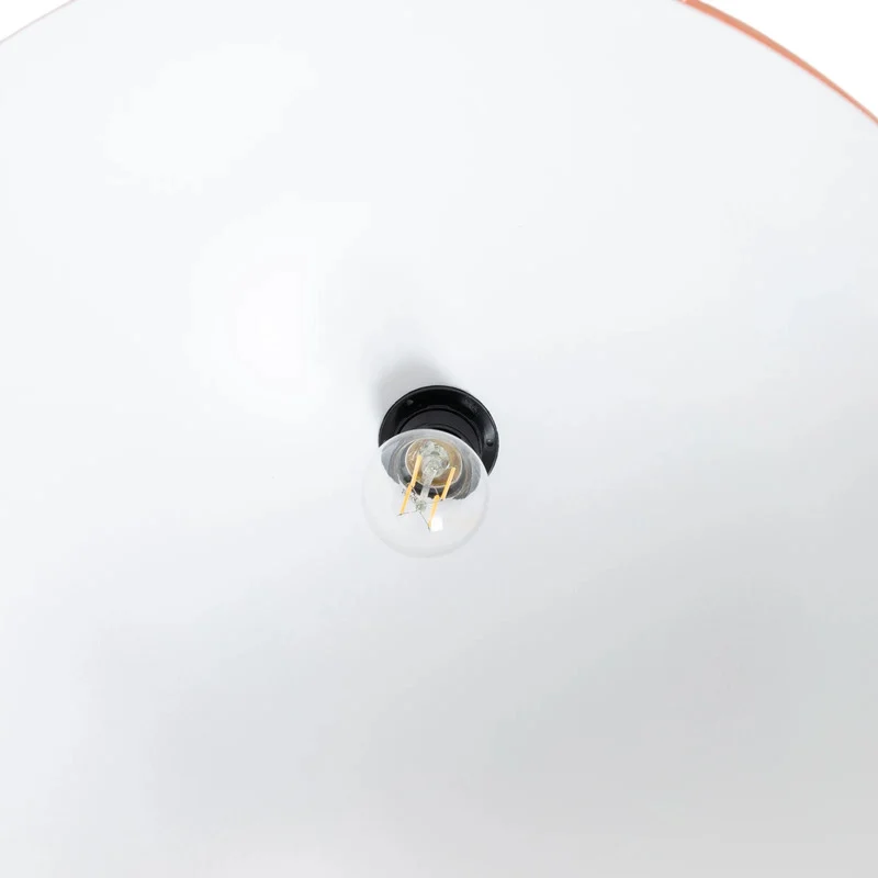 B-Ware Opviq Hängeleuchte Pendelleuchte Lampe Kure orange Metall Esszimmer Wohnzimmer