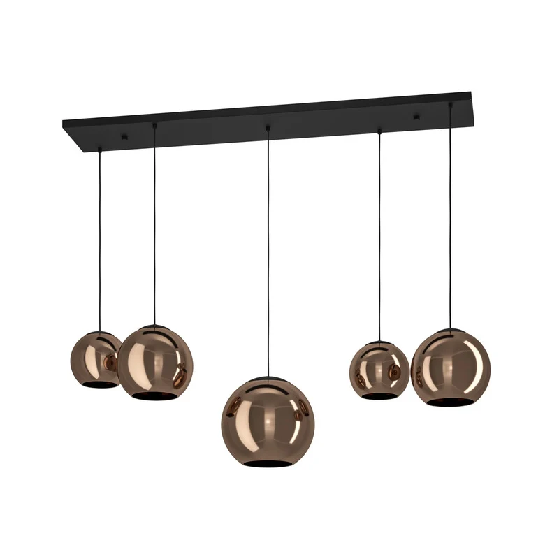 B-Ware Eglo Stars Of Light Hängeleuchte Pendelleuchte Cordoba Glas Kupfer E27 LED Lampe