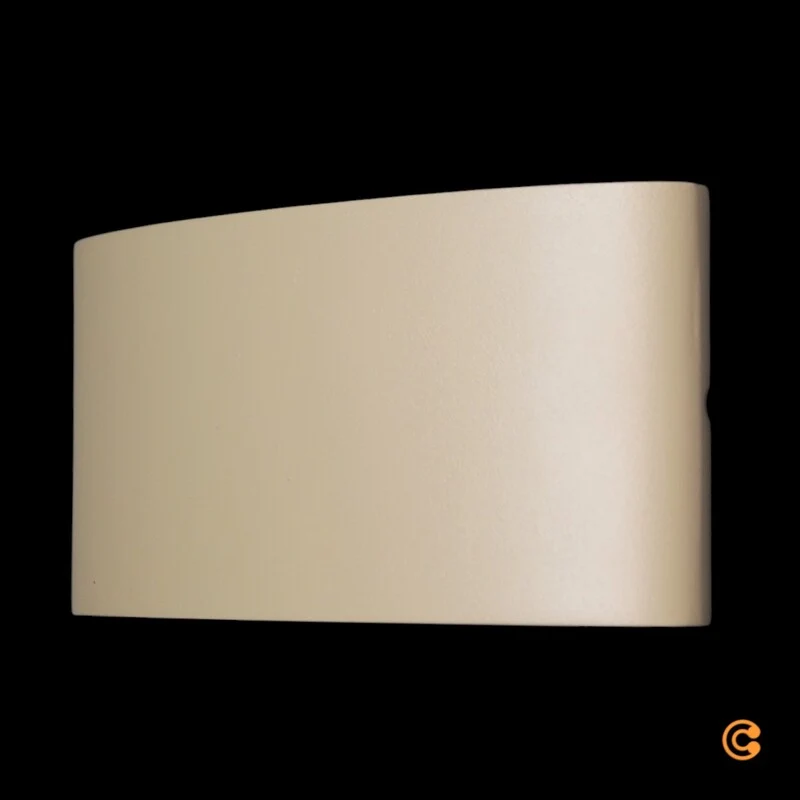 B-Ware Paul Neuhaus Außenwandleuchte Wandlampe LED Lampe Carlo 17 cm sand Aluminium