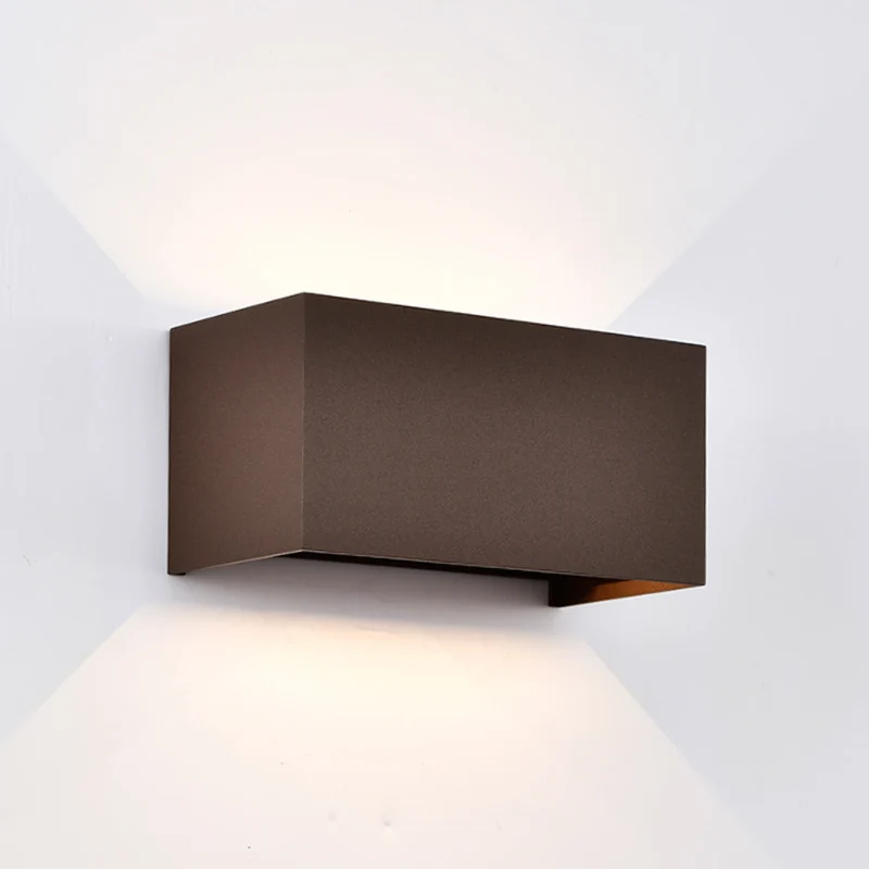 B-Ware Mantra Iluminación LED Außenwandleuchte Außenlampe Davos double anthrazit