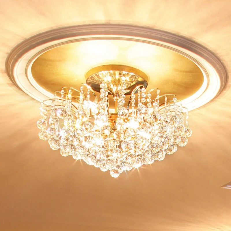 B-Ware ORION Deckenleuchte Lampe LENNARDA 24 Karat vergoldet gold SIEHE TEXT/FOTO