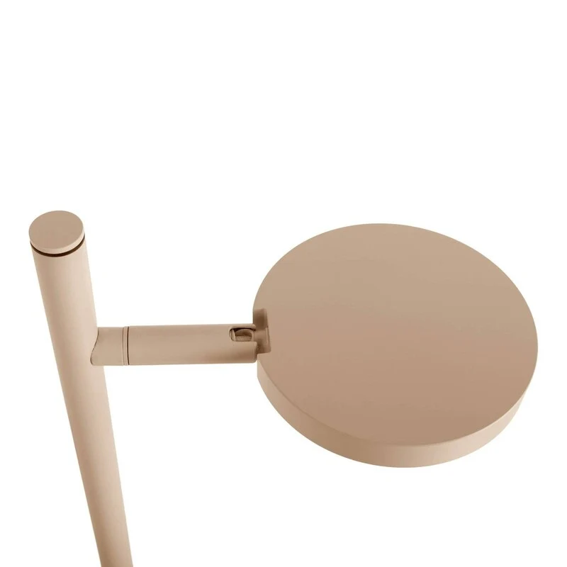B-Ware Näve Tischleuchte Lupa LED Lampe dimmbar beige Touchdimmer 45cm modern elegant