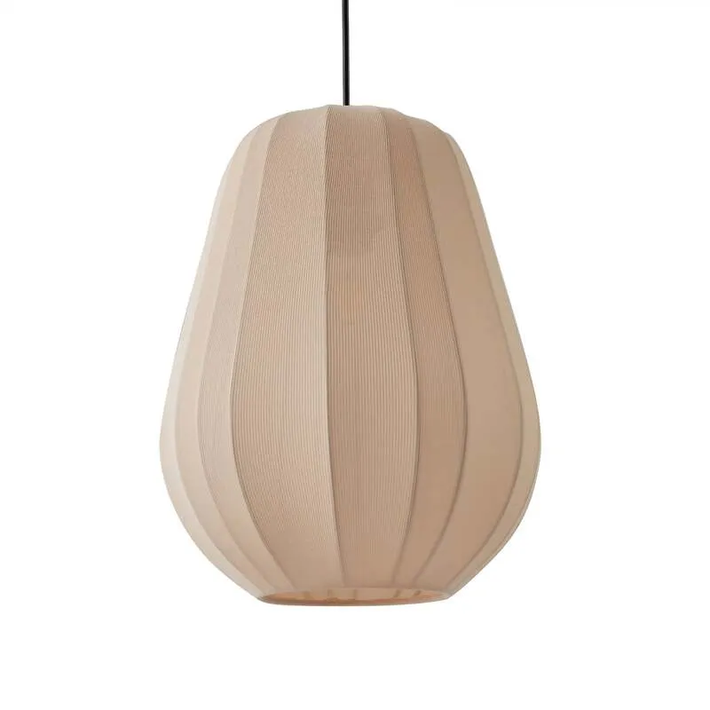 B-Ware Lindby Hängeleuchte Helin beige Ø 30 cm Stoff Deckenlampe Deckenleuchte Lampe