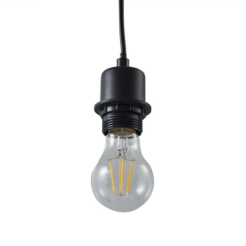 B-Ware Lindby Hängeleuchte Helin beige Ø 30 cm Stoff Deckenlampe Deckenleuchte Lampe