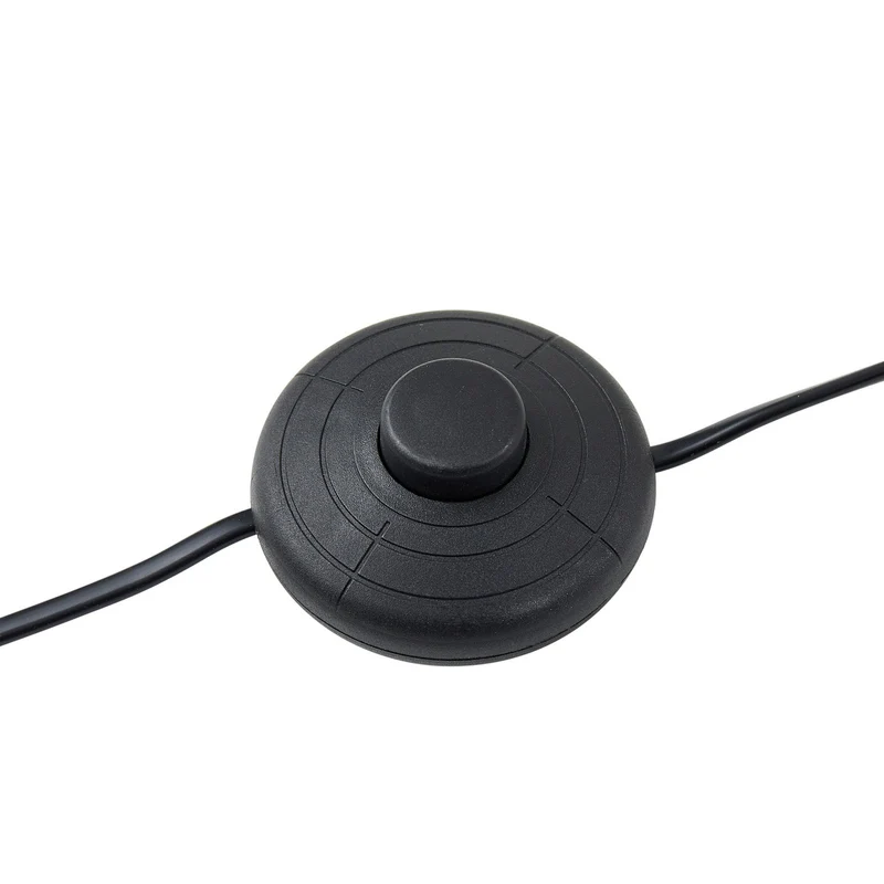 B-Ware Lindby Stehlampe Stehleuchte LED Bogenlampe Rayon mattschwarz Metall Aluminium
