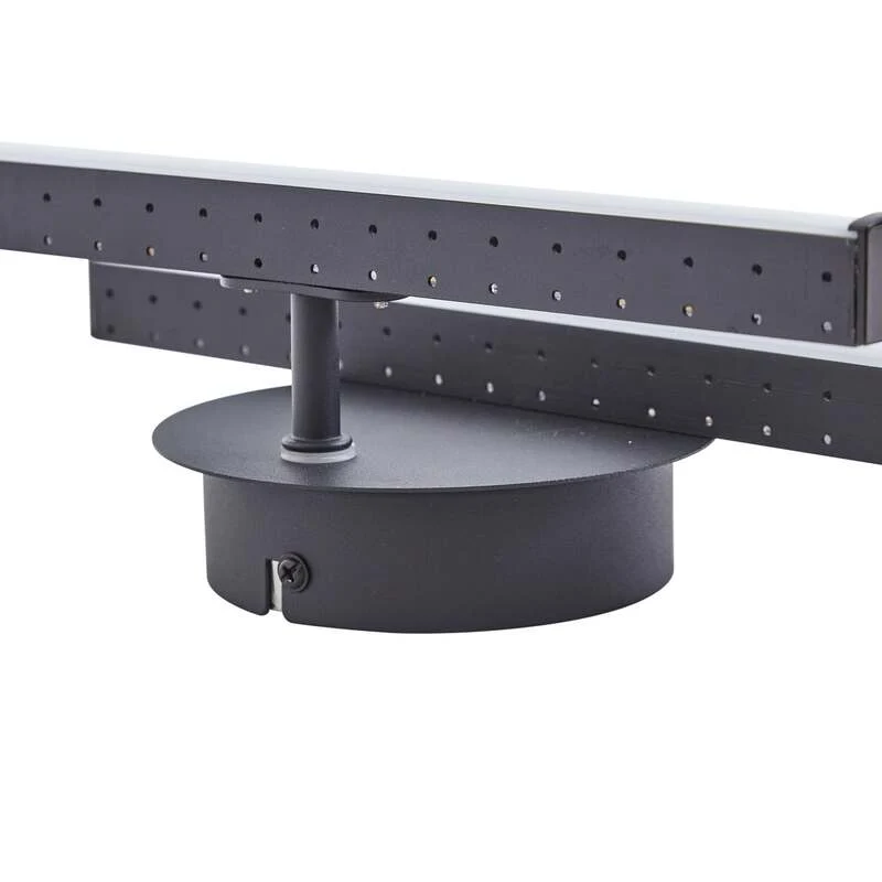 B-Ware Lindby Deckenleuchte Lampe LED Aurendor mattschwarz Aluminium Eisen Kunststof590