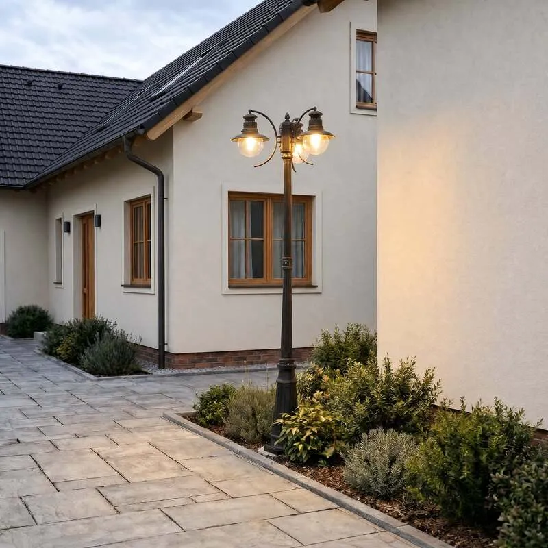 B-Ware Lindby Kandelaber Eddie Gartenleuchte Gartenlampe Lampe Leuchte SIEHE TEXT/FOTO