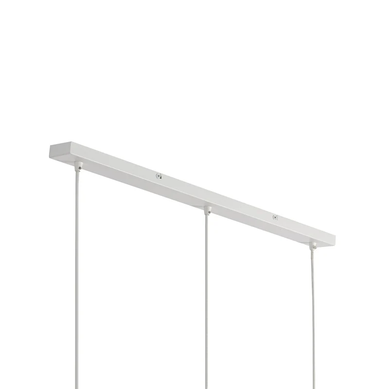 B-Ware Lindby Hängeleuchte Pendelleuchte Aralena weiß 3 flg Länge 92 cm369