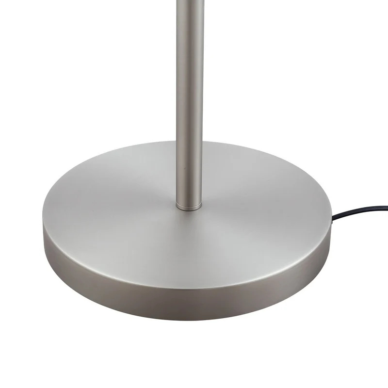 B-Ware Lindby Stehleuchte Lampe Jaileen grau Textil 170 cm Leselicht