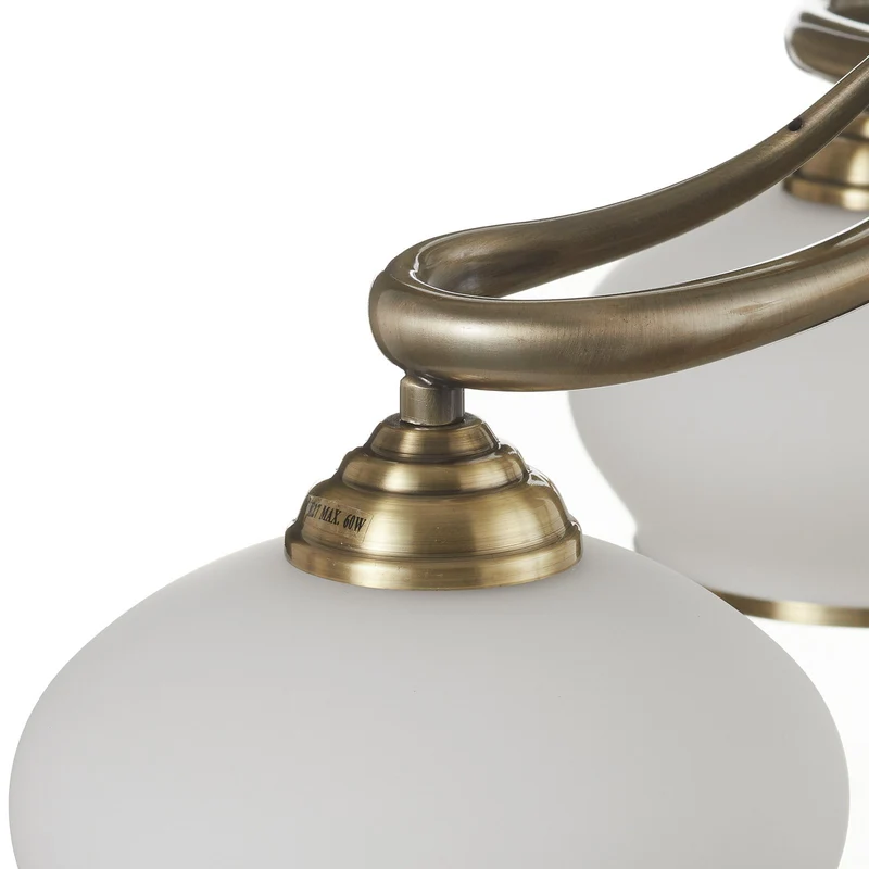 B-Ware Orion Hängeleuchte Elvira Deckenlampe Pendelleuchte Deko-Deckenlampe E27 3-544