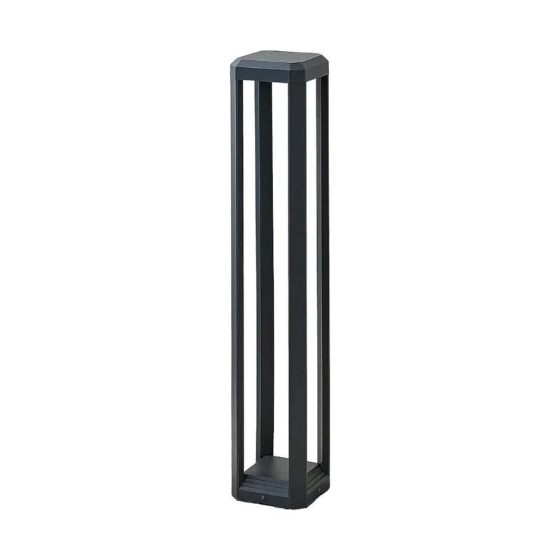 B-Ware Lucande LED-Wegeleuchte Deko-Gartenleuchte Fery in Anthrazit 80 cm 2 STÜCK