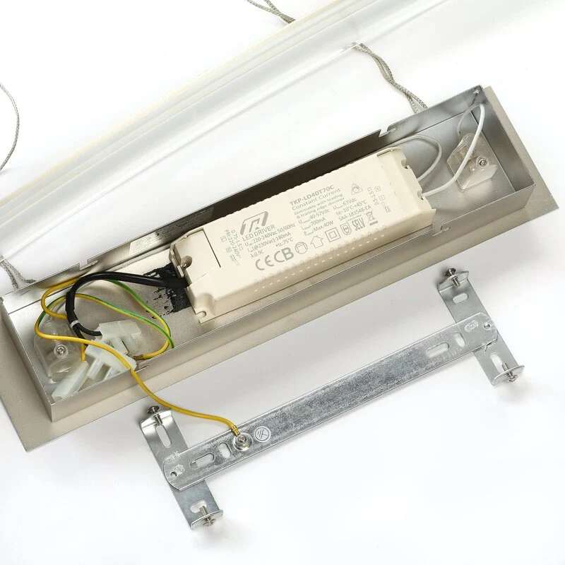 Lindby Pendelleuchte Hängeleuchte LED Manon Glas Metall höhenverstellbar grau