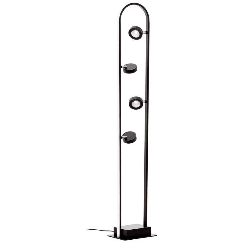 B-Ware Brilliant LED-Stehleuchte Nebeker Stehlampe Stehleuchte Standleuchte vierflammig
