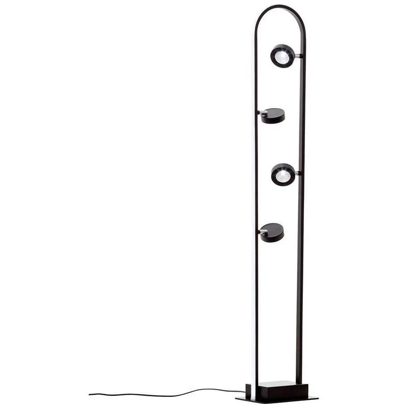 B-Ware Brilliant LED-Stehleuchte Nebeker Stehlampe Stehleuchte Standleuchte vierflammig