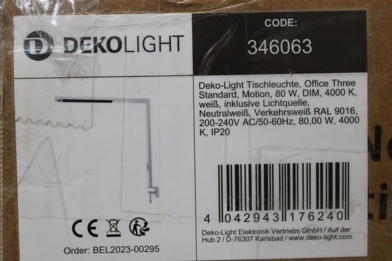 B-Ware Deko-Light Tischleuchte Tischlampe Leuchte Lampe Tischlicht Schreibtischlampe