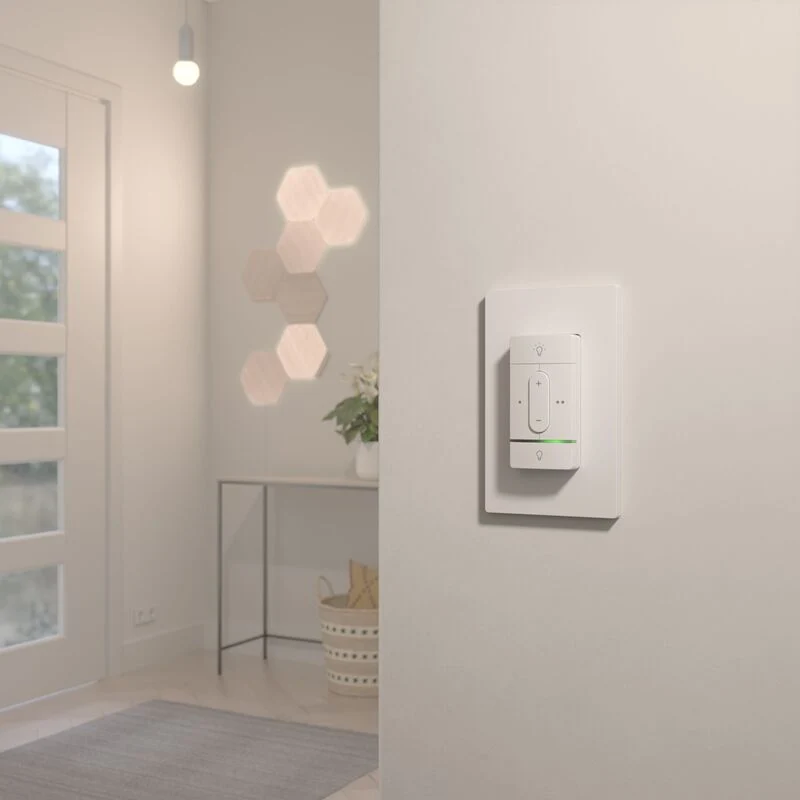 B-Ware Nanoleaf Smart Wireless Light Switch Sense+ kabellos einfach zu installieren