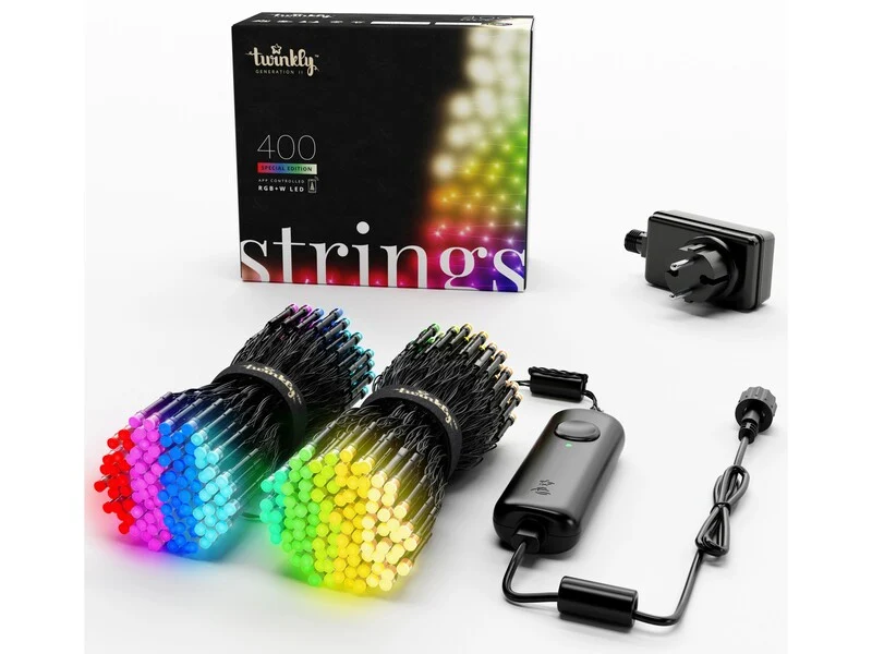 B-Ware Twinkly Lichterkette 400 LEDs 32m Dekolicht Innen Außen individuell steuerbar