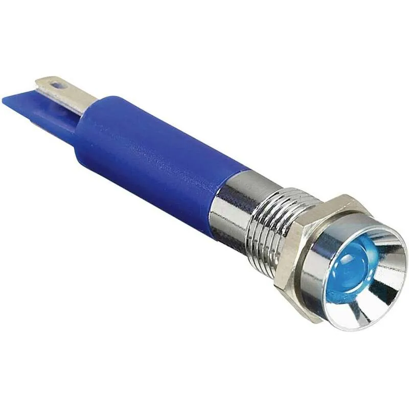 B-Ware APEM Signalleuchte Kontrollleuchte LED Weiß Q8R1CXXW220E 230 V/AC Chrom 5 STÜCK