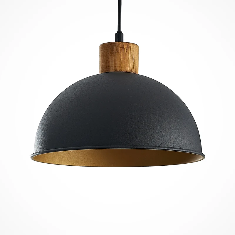 B-Ware Lindby Flurin Hängeleuchte Pendelleuchte Esstischlampe 3-flg schwarz Metall