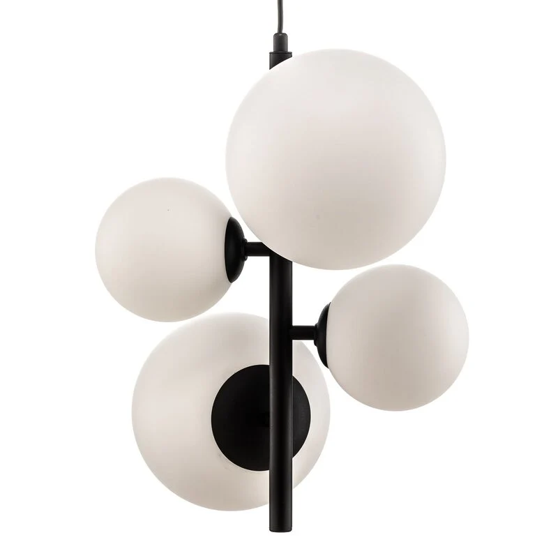 B-Ware Euluna Hängeleuchte Dione vierflammig schwarz Deckenlampe E27 SIEHE TEXT/FOTO106