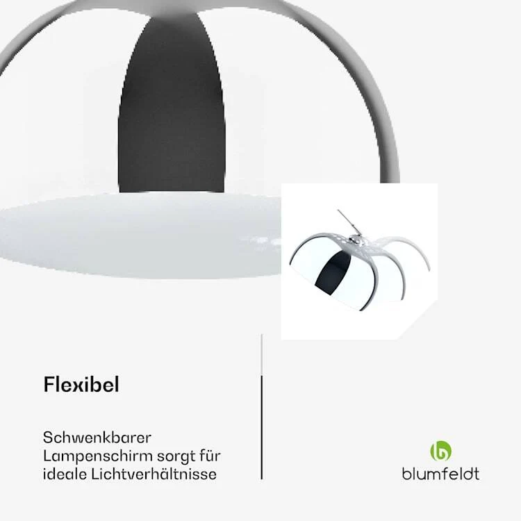 Besoa Nael Bogenlampe Stehleuchte Leuchte Led Lampe E27 SIEHE TEXT/FOTOS