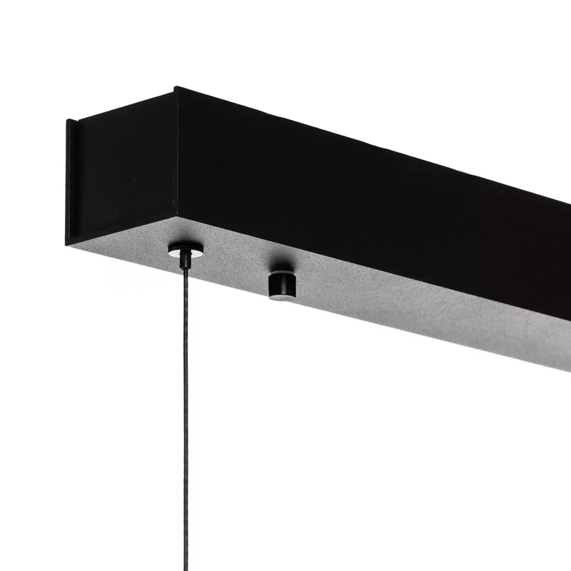 B-Ware Quitani LED-Hängelampe Kiere eiche/schwarz 118cm Hängeleuchte Lampe Leuchte Spot