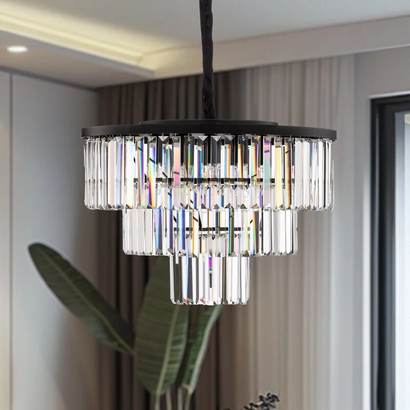 B-Ware Nowodvorski CRISTAL M 7616 Hängeleuchte Hängelampe Deckenleuchte Lampe Licht