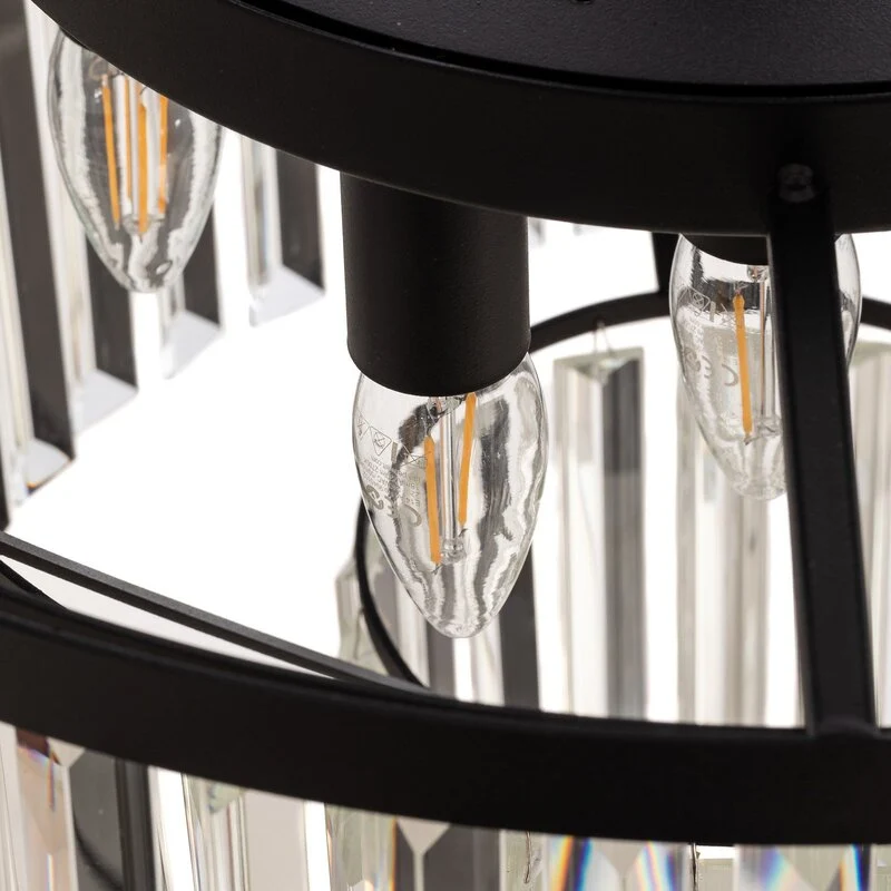 B-Ware Nowodvorski CRISTAL M 7616 Hängeleuchte Hängelampe Deckenleuchte Lampe Licht
