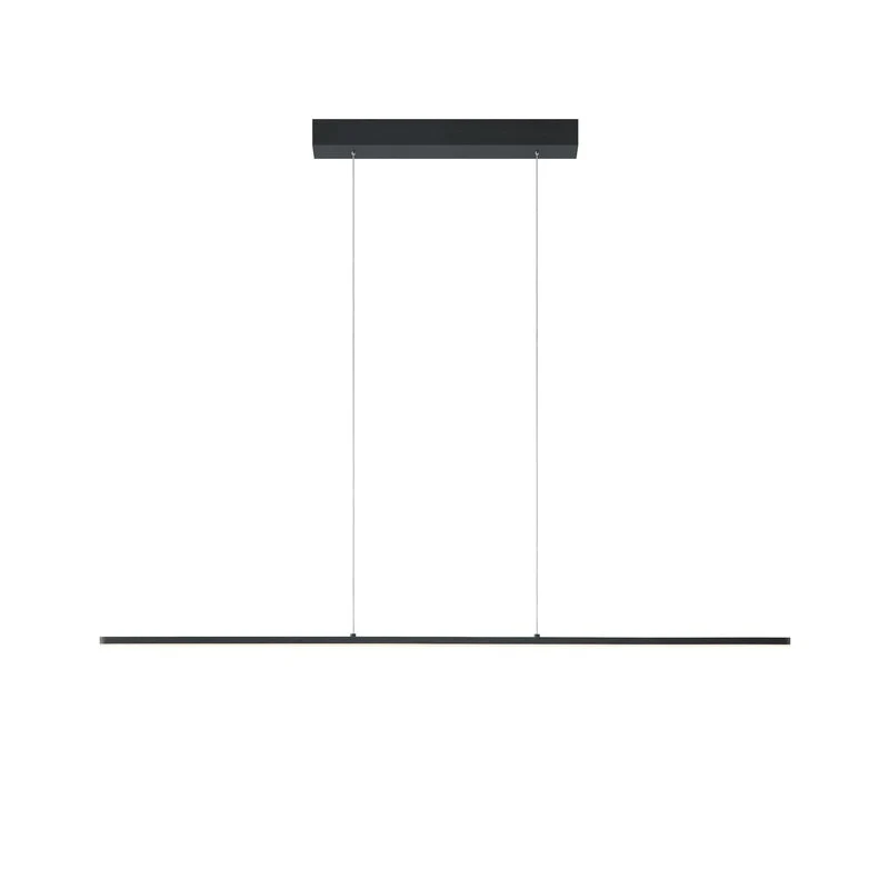 B-Ware Quitani Pendelleuchte Hängelampe Margita LED schwarz matt dimmbar Aluminium 118