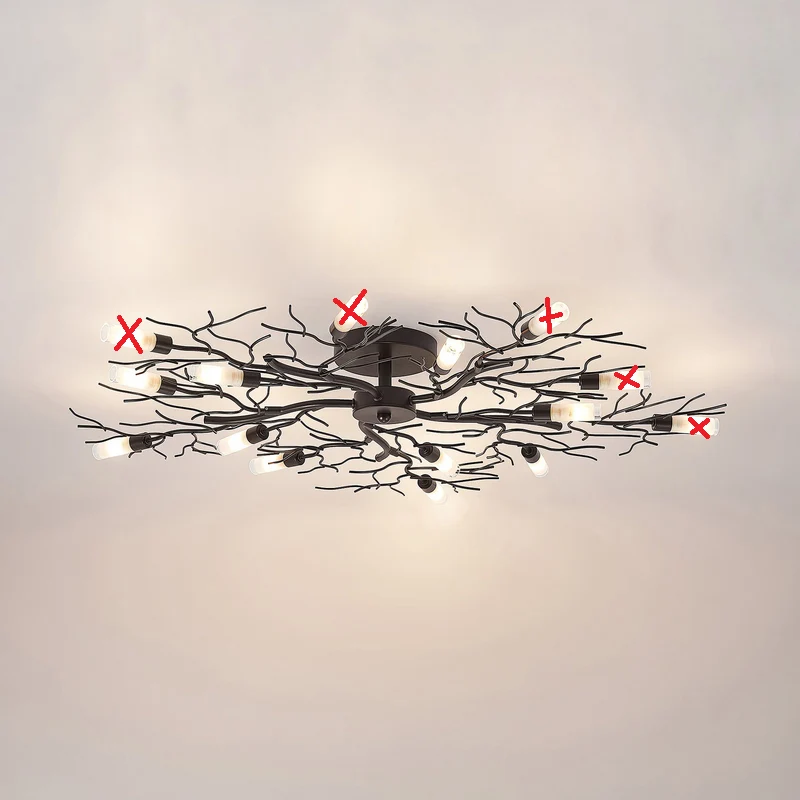 B-Ware Lindby Bigna Deckenlampe Wohnzimmerleuchte Deckenlampe Lampe G9 SIEHE TEXT/F666