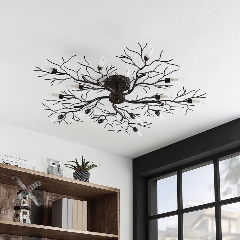 B-Ware Lindby Bigna Deckenlampe Wohnzimmerleuchte Deckenlampe Lampe G9 SIEHE TEXT/F666