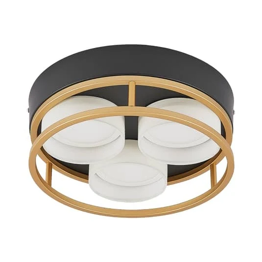 B-Ware Lindby Bymera LED-Deckenlampe rund dreiflammig Deckenlampe Deckenlicht GU10 LED