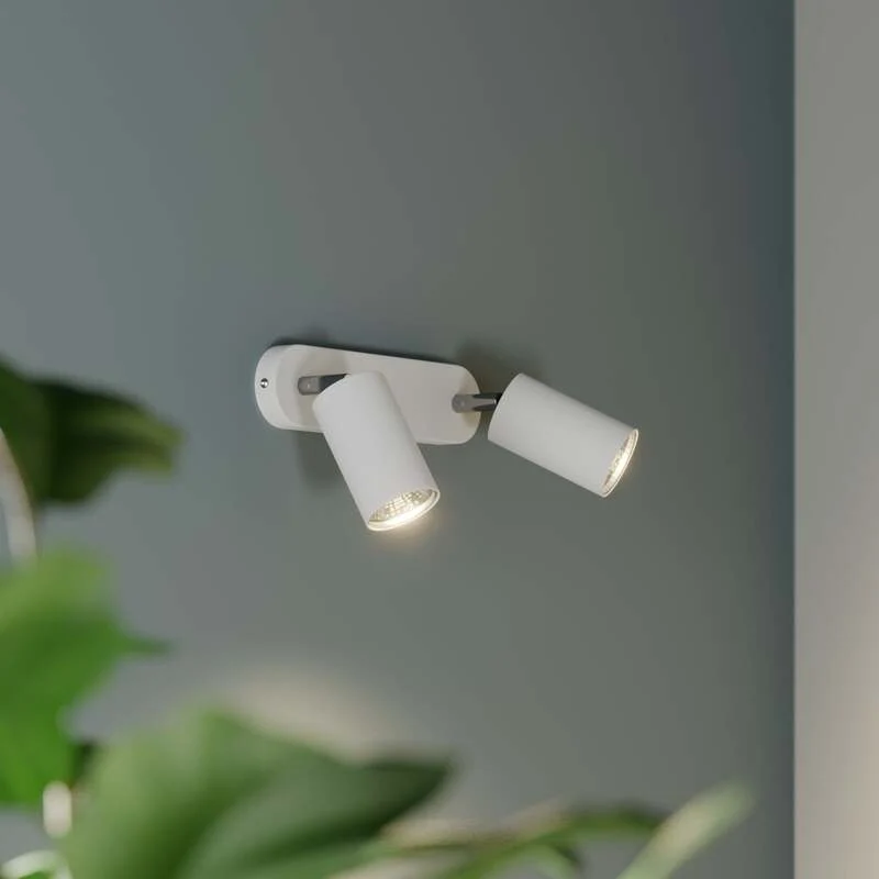 B-Ware Nowodvorski Wandleuchte Eye Spot Strahler LED dimmbar 2-flammig weiß 25x8cm