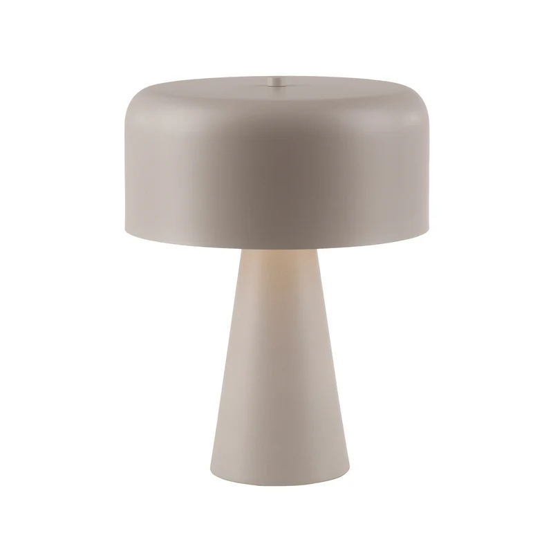 B-Ware Schöner Wohnen Tischleuchte PENTO LED Lampe Leuchte beige Höhe 35cm Metall E27