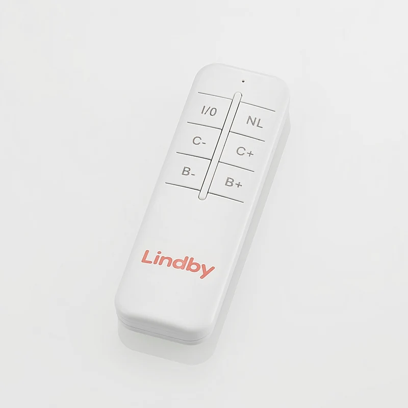 B-Ware Lindby Deckenleuchte Caitlin LED Lampe dimmbar nickel CCT Fernbedienung 105x42cm