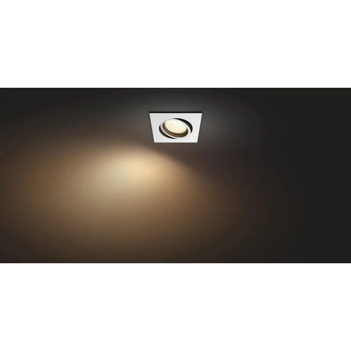 B-Ware Philips Hue Centura Einbauleuchte LED Weiß 1-flammig, Farbwechsler Lampe Leuchte