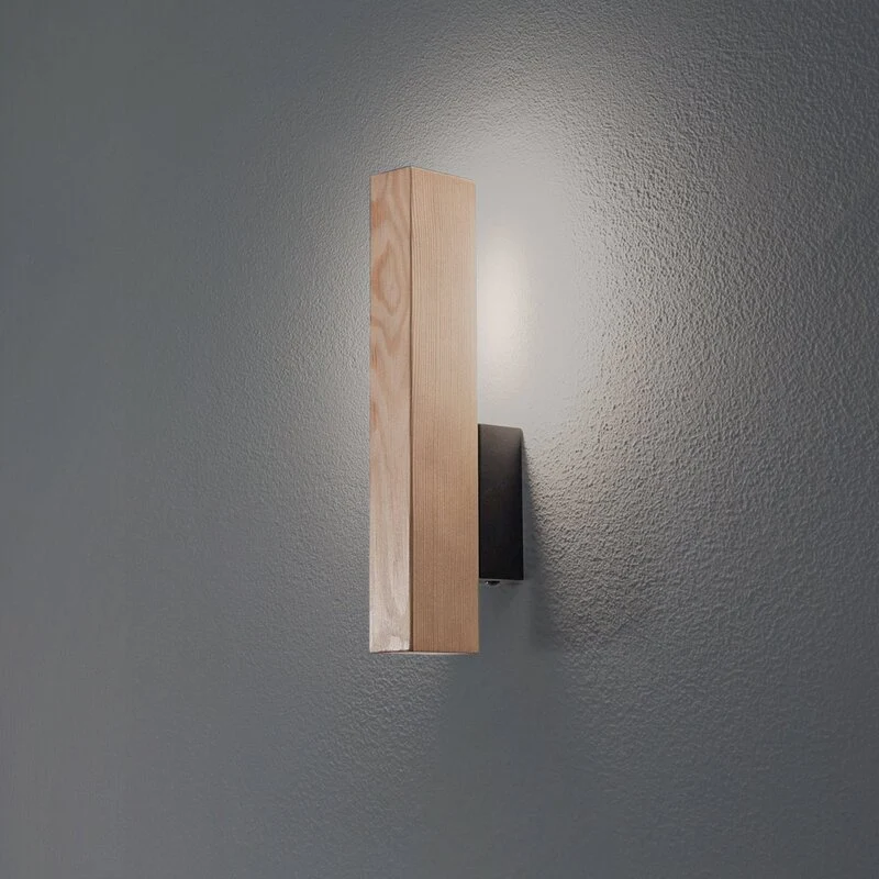 B-Ware TK Lighting Wandlampe Wandleuchte LED Teo Kiefer 31 cm 3000 K SIEHE TEXT/FOTO