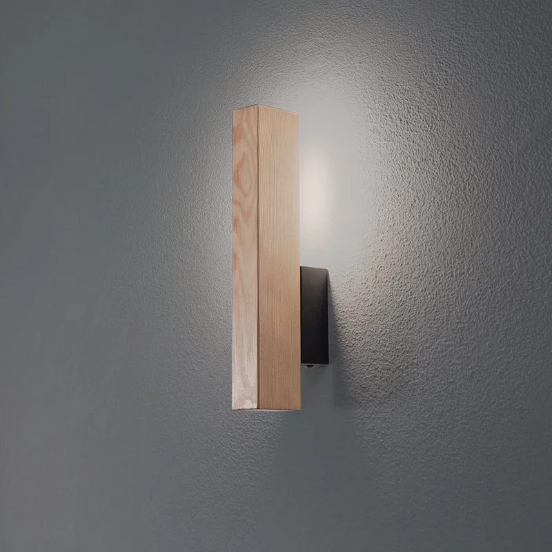 B-Ware TK Lighting Wandlampe Wandleuchte LED Teo Kiefer 31 cm 3000 K SIEHE TEXT/FOTO