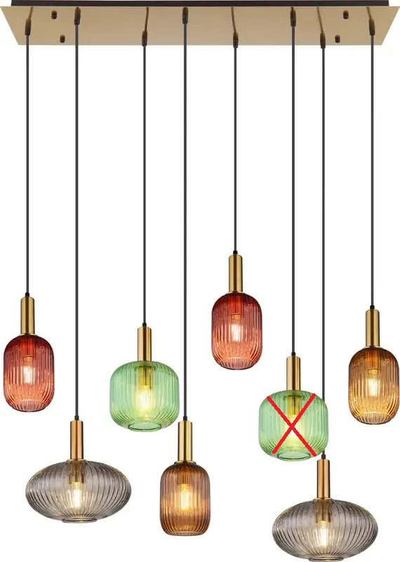 B-Ware Globo Lighting Normy Hängeleuchte Pendelleuchte Metall SIEHE TEXT/FOTO