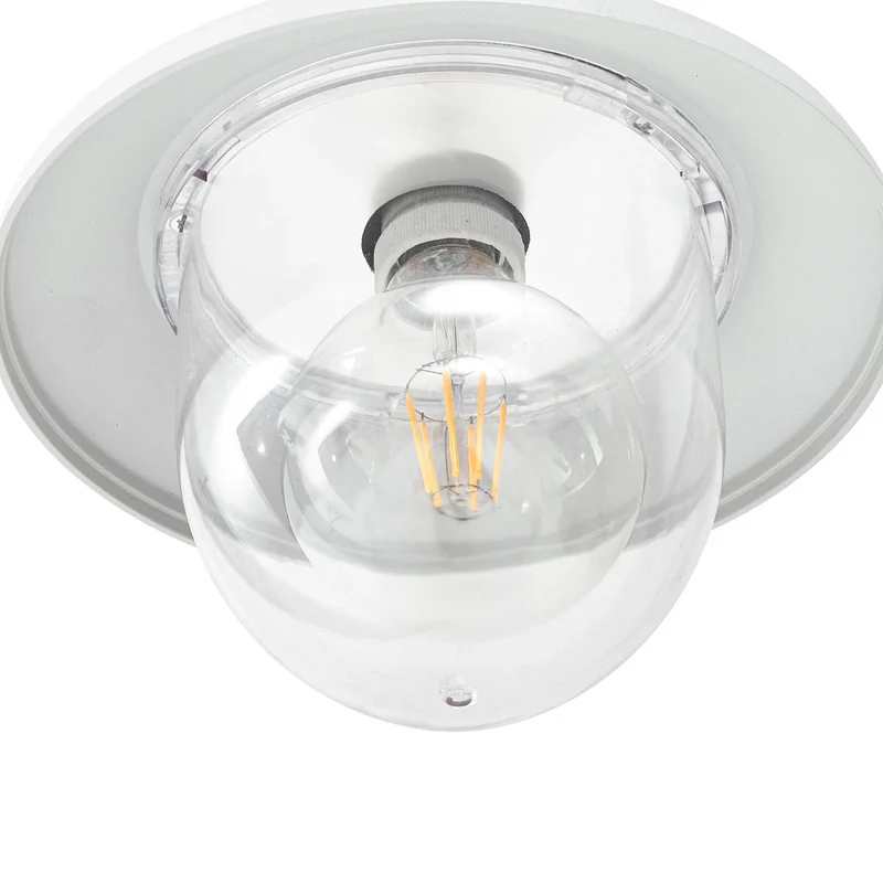 B-Ware Lindby Daphne Außenleuchte H220 Weiß Lampe Stehlampe Leuchte Spot