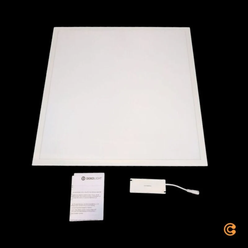 B-Ware Deko-Light LED-Panel Lichtplatte 59,5x59,5cm 3000K Deckenbeleuchtung Warmweiß